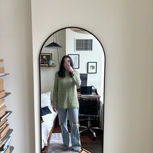 Marc Cain Light Green Crew Neck Sweater